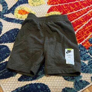 Nike Kids Dark Green Shorts